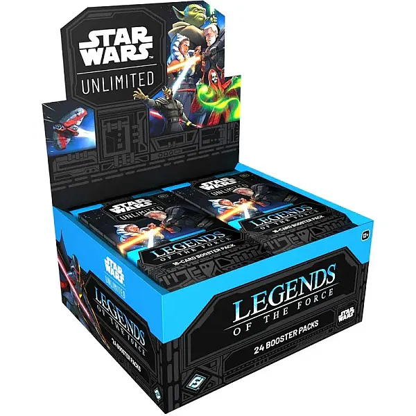 STAR WARS: UNLIMITED - LEGENDS OF THE FORCE BOOSTER DISPLAY (24 BOOSTER PACKS) - EN